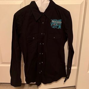 Cowgirl hardware button down